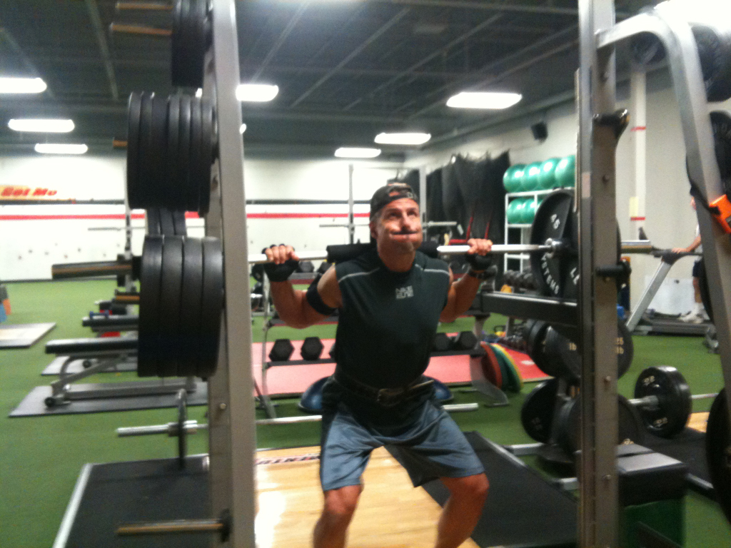 Dr. Jay LaGuardia Lifting Weights 2014